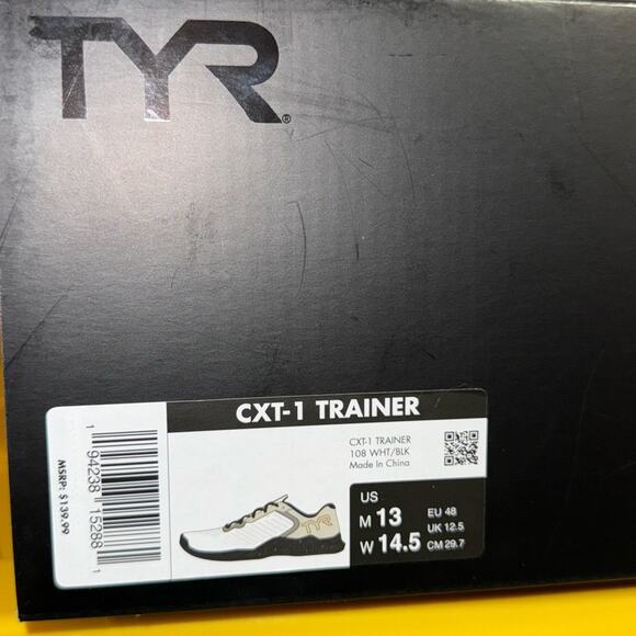 New to Posh C 🔆| TYR CXT-1 TRAINER CROSSFIT SHOES M13 W 14.5 - Picture 3 of 5